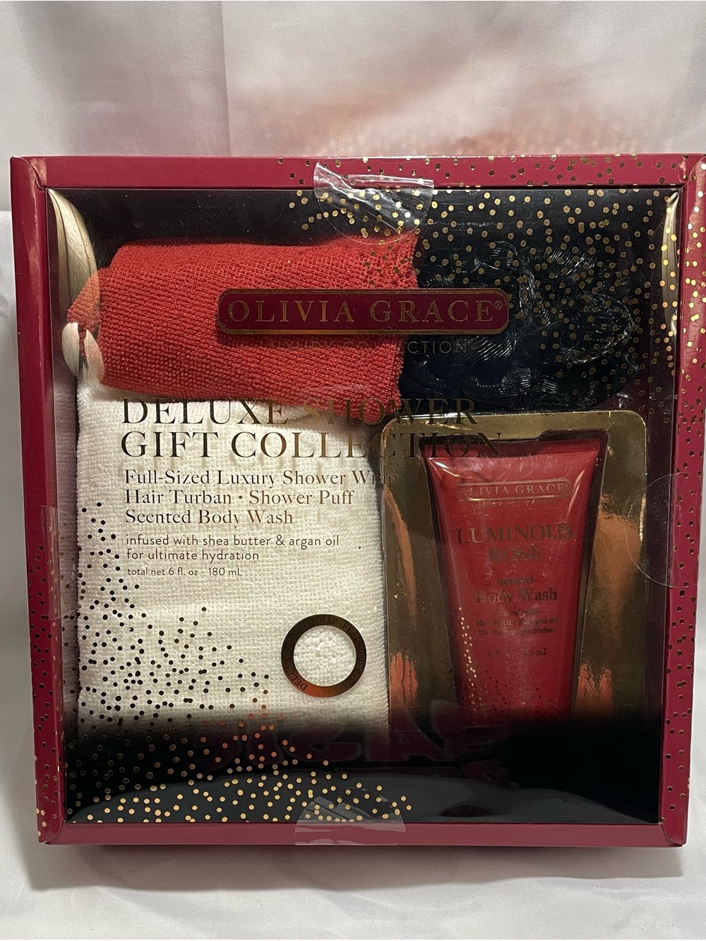 Olivia Grace Luxury Deluxe Gift Collection Spa Set - NIB